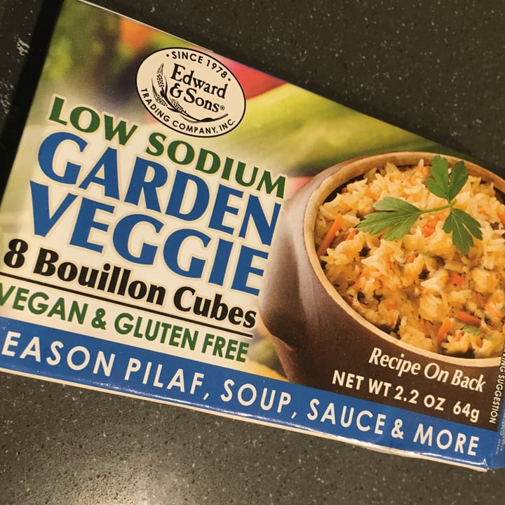 Edward & Sons Low Sodium Veggie Cubes Review abillion