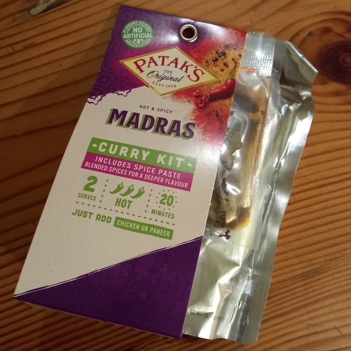 Patak's Madras Curry Kit Review | abillion