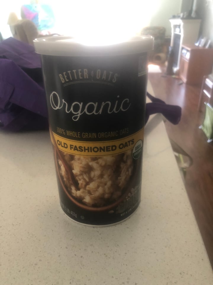 Better Oats Organic Whole Grain Old Fashioned Oats Review abillion