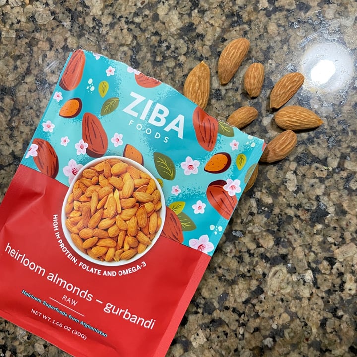 Ziba foods heirloom almonds gurbandi Review abillion