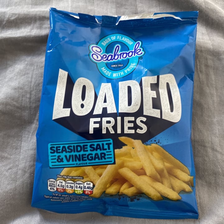 Seabrook Salt and Vinegar Loaded Fries Review abillion