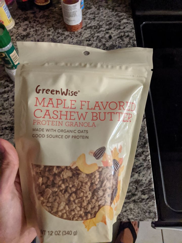 Greenwise Maple Flavored Cashew Butter Reviews abillion