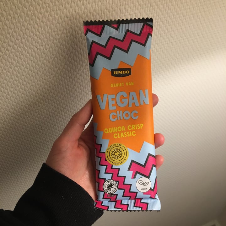 Jumbo Vegan choc quinoa crisp classic Review abillion