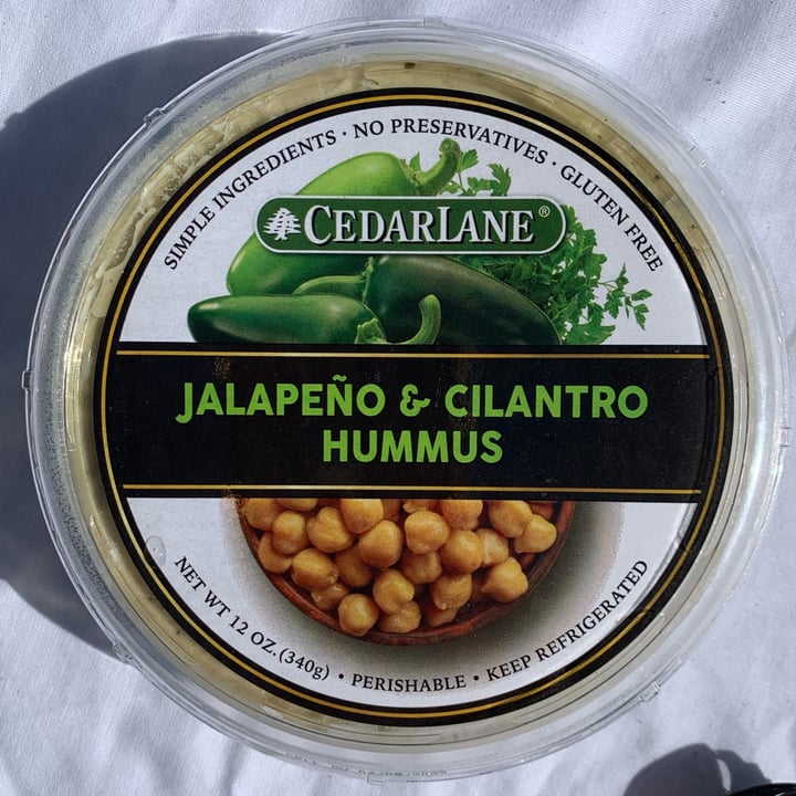 Cedarlane Jalapeño And Cilantro Hummus Review abillion