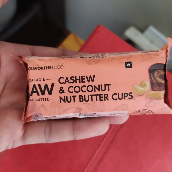 Woolworths Food cashew coconut nut butter cups Review abillion
