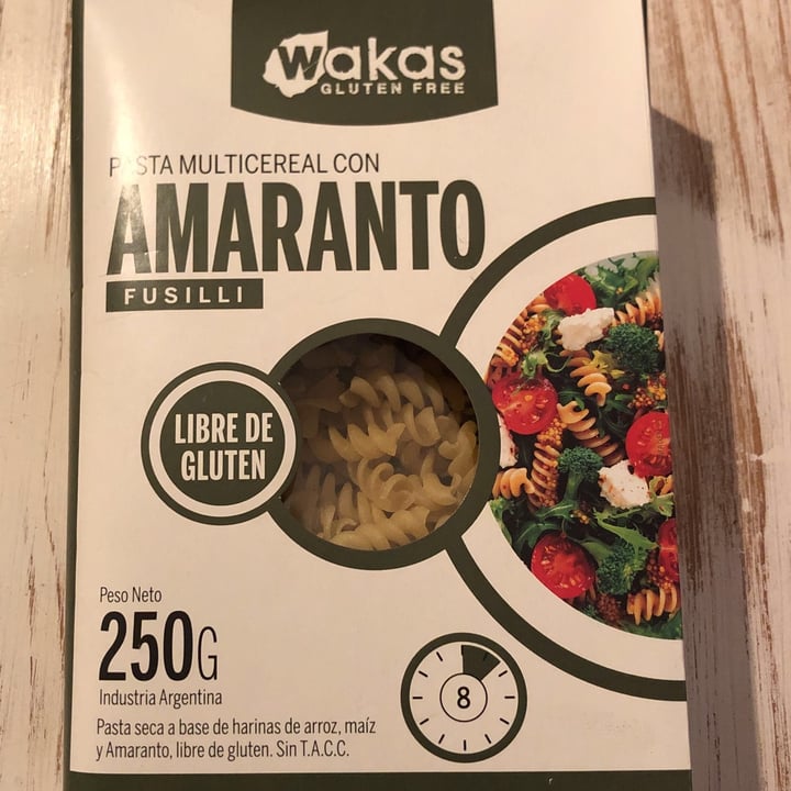 photo of Wakas Pasta Multicereal con Amaranto shared by @maconstanza on  06 Aug 2021 - review