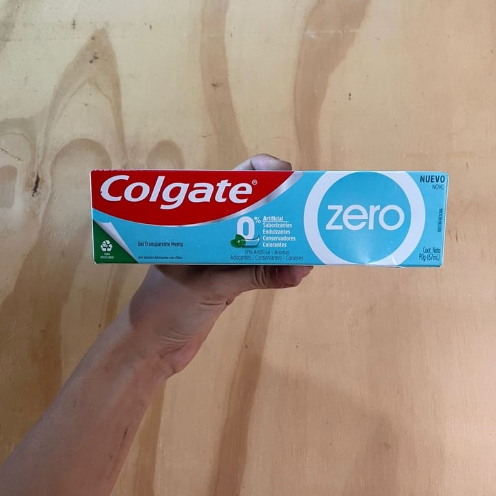 Colgate Zero toothpaste clear gel peppermint Review abillion