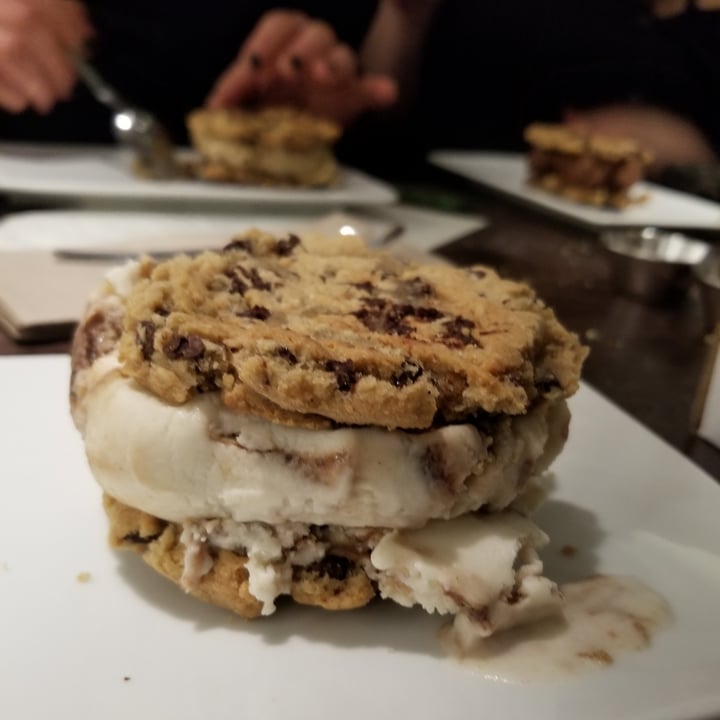 Virtuous Pie Downtown, Victoria, Canada S'mores Ice Cream Sandwich