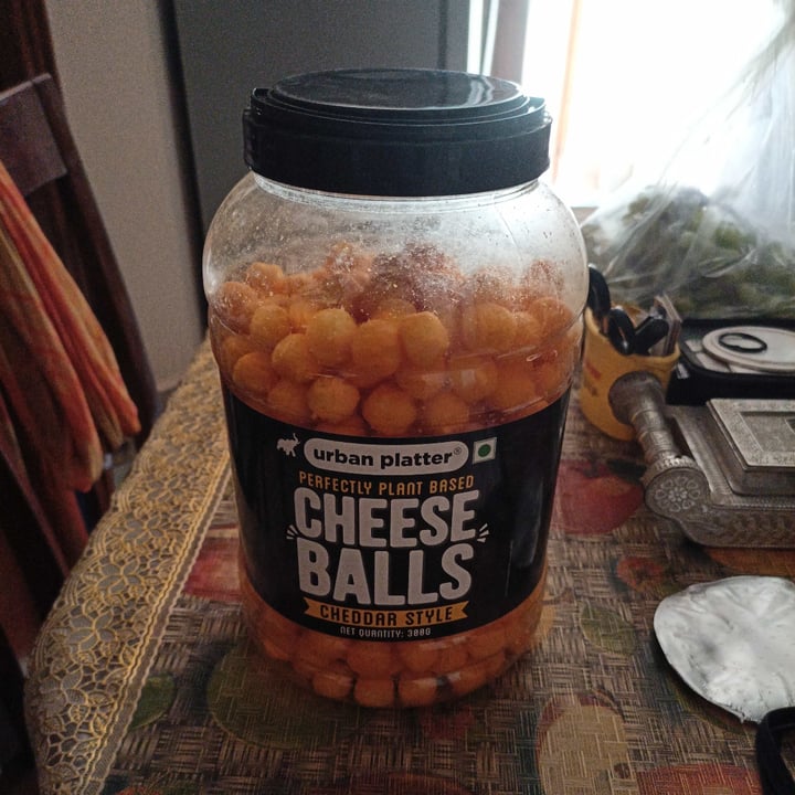 Urban platter Cheese Balls Cheddar Style Review abillion