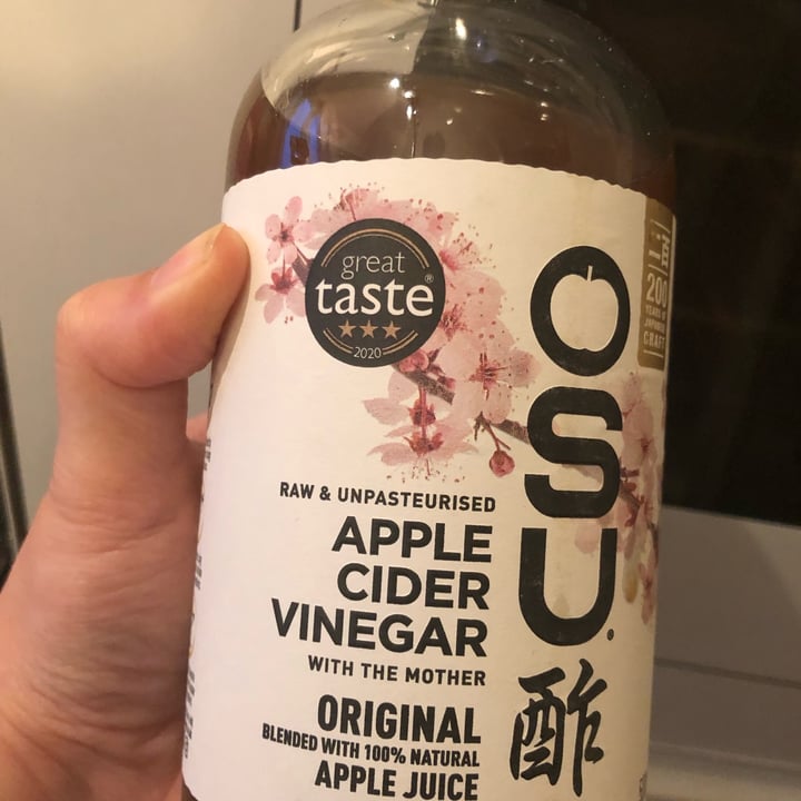 OSU Raw & Unpasteurised Apple Cider Vinegar with Mother Review abillion