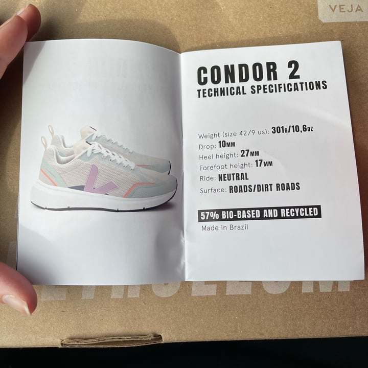 review photo of Veja Condor Running Shoes shared by @amyindigo on 16 Apr 2021 - review