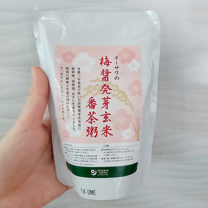 Ohsawa japan Organic Japanese Green Tea Porridge With Plum Reviews