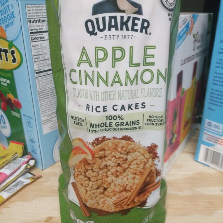 Quaker Apple Cinnamon Rice Crisps Reviews abillion