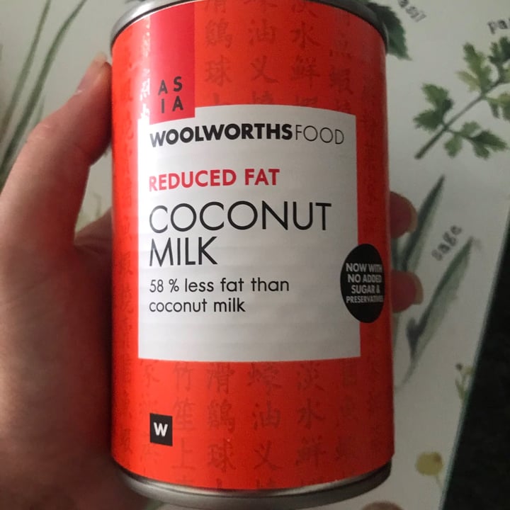 Woolworths Reduced fat coconut milk Review abillion
