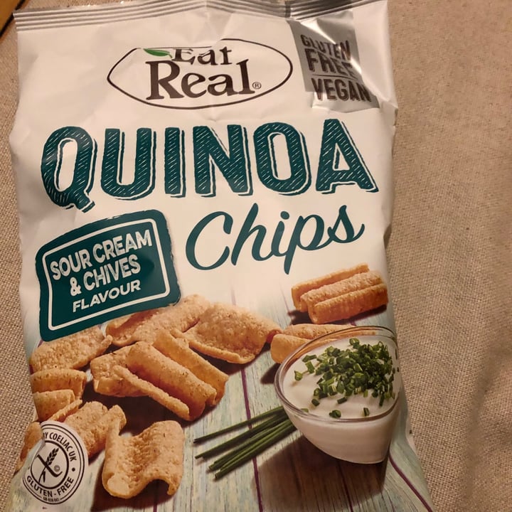 Eat Real Sour Cream and Chives Quinoa Chips Review abillion