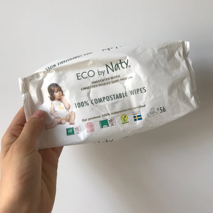 Baby Wipes Travel Size Eco By Naty Compostable Baby Wipes 168