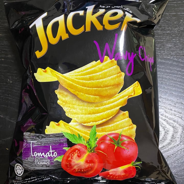 Jacker Wavy chips ( Tomatoes Flavour) Review abillion