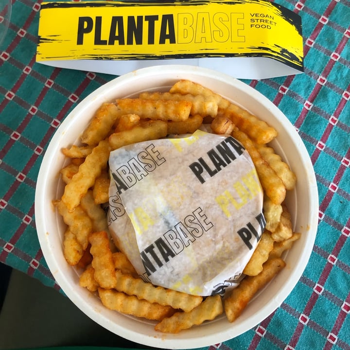 Planta Base Burgers Doble Cheeseburger Con Papas Fritas Review abillion