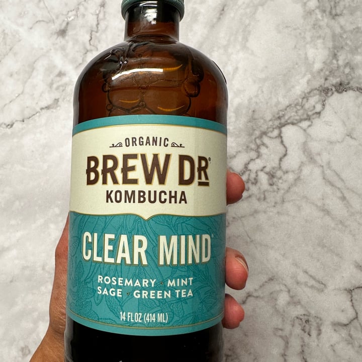 ORGANIC BREW DR KOMBUCHA Clear Mind Review abillion