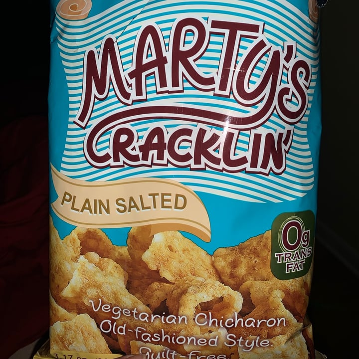Oishi Marty's Cracklins Vegetarian Chicharons Review | abillion