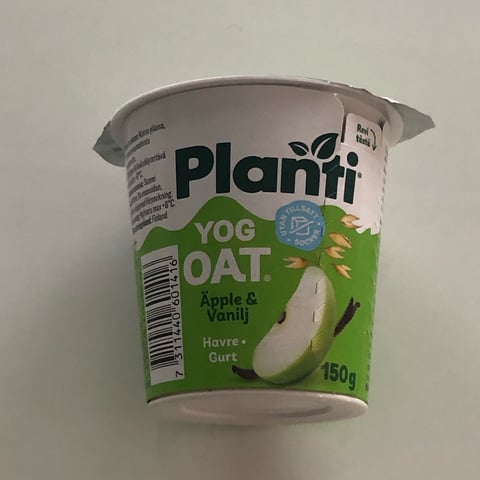 Planti, Yog Oat Omena&Vanilja, yogurt, dairy alternatives, food, review
