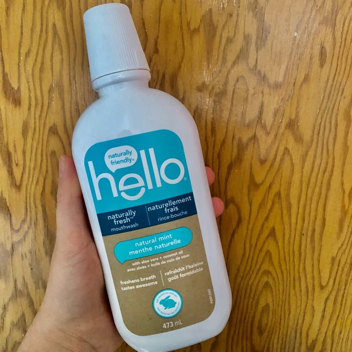 Naturally Friendly HELLO Mouthwash Review abillion