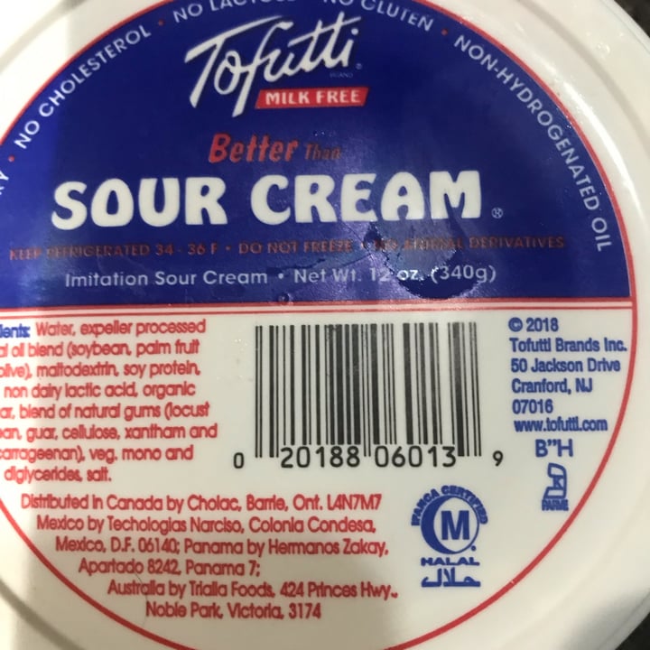 Tofutti Better than Sour Cream Review abillion
