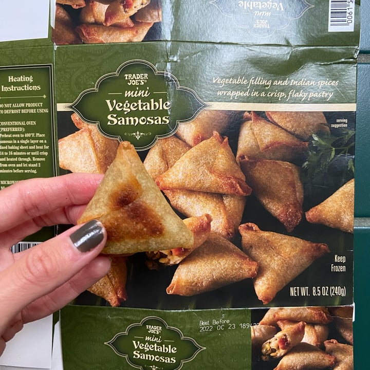 Trader Joe's Mini vegetable samosas Review abillion