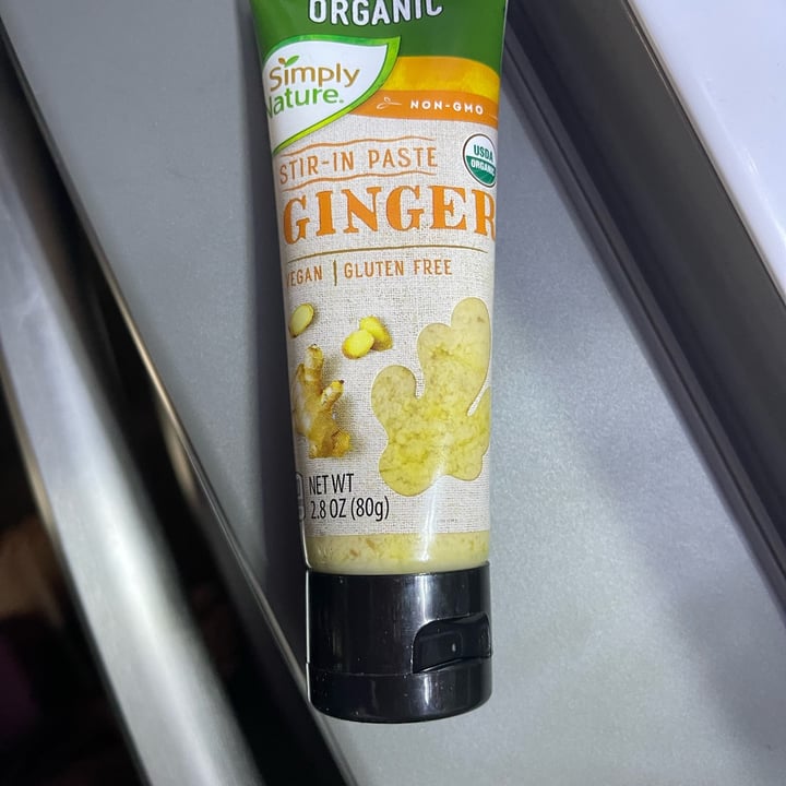 Simply Nature Stir in paste Ginger Review abillion
