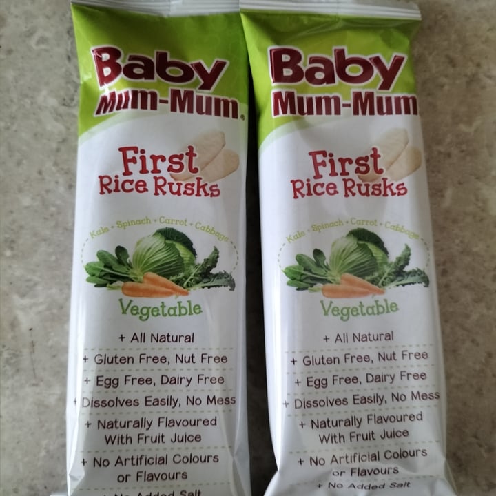 Baby MumMum First Rice Rusks Vegetable Review abillion