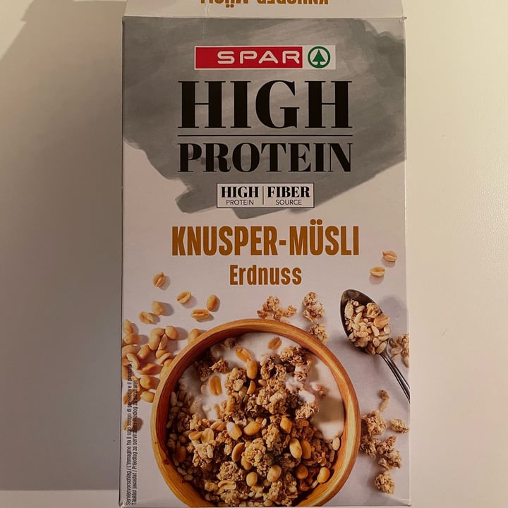 Spar High protein peanut muesli Review abillion