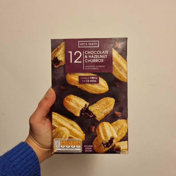 ALDI Chocolate & Hazelnut Churros Review abillion
