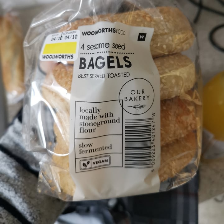 Woolworths Food Sesame Seed Bagels Review abillion