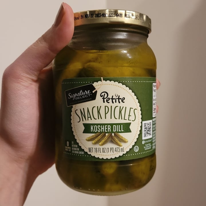 Signature Select Petite Snack Pickles Kosher Dill Reviews abillion