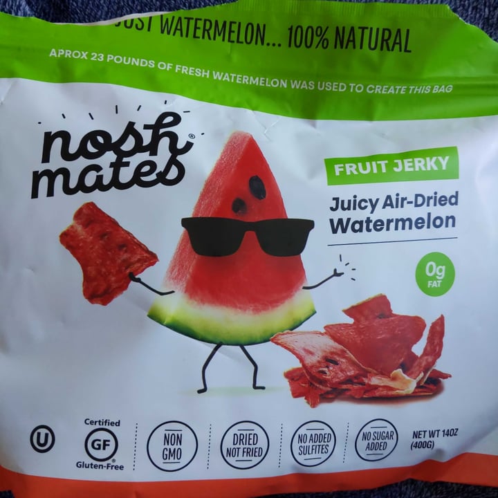 Nosh'em Watermelon fruit jerky Review abillion