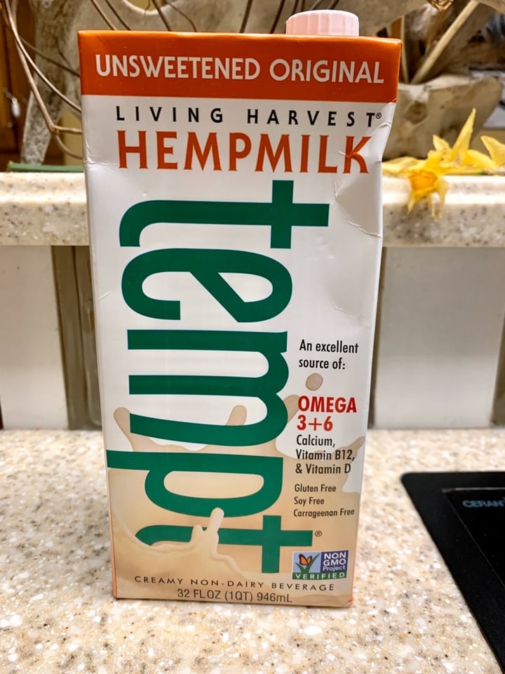 Tempt Hemp Living Harvest Hemp Milk Reviews abillion