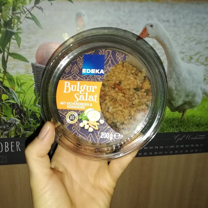 Edeka Bulgursalat mit Kichererbsen und Koriander Review | abillion