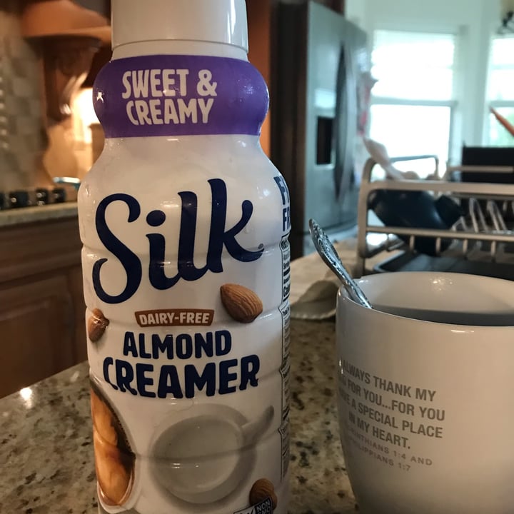 Silk Almond Creamer Sweet & Creamy Review abillion