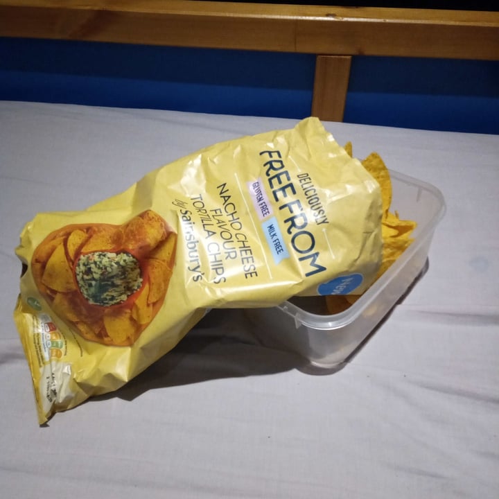 Sainsbury's Nacho cheese flavour tortilla chips Reviews abillion