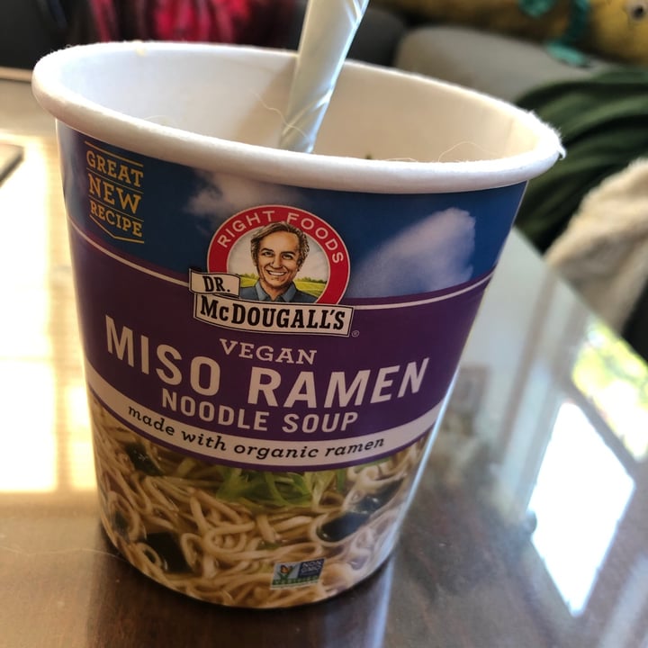 Dr McDougall's Right Foods Vegan Miso Ramen Review abillion