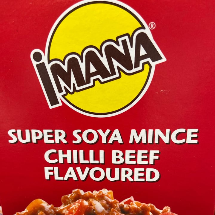 Imana Soy Mince Beef Chili Flavor Reviews Abillion