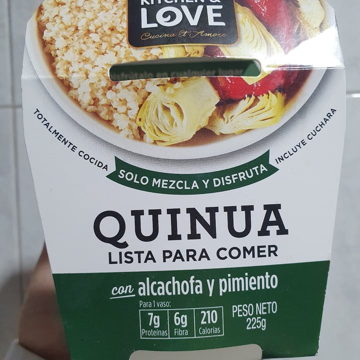 Kitchen & Love Quinoa Quick Cup with Artichoke & Roasted Pepper Review