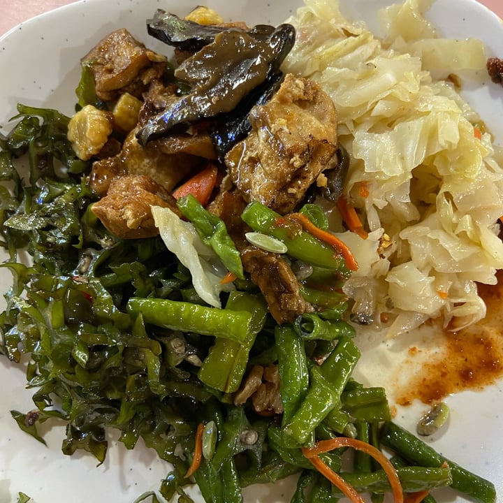 Ci Wen Vegetarian Food Ang Mo Kio, Singapore Mixed Vegetables Review
