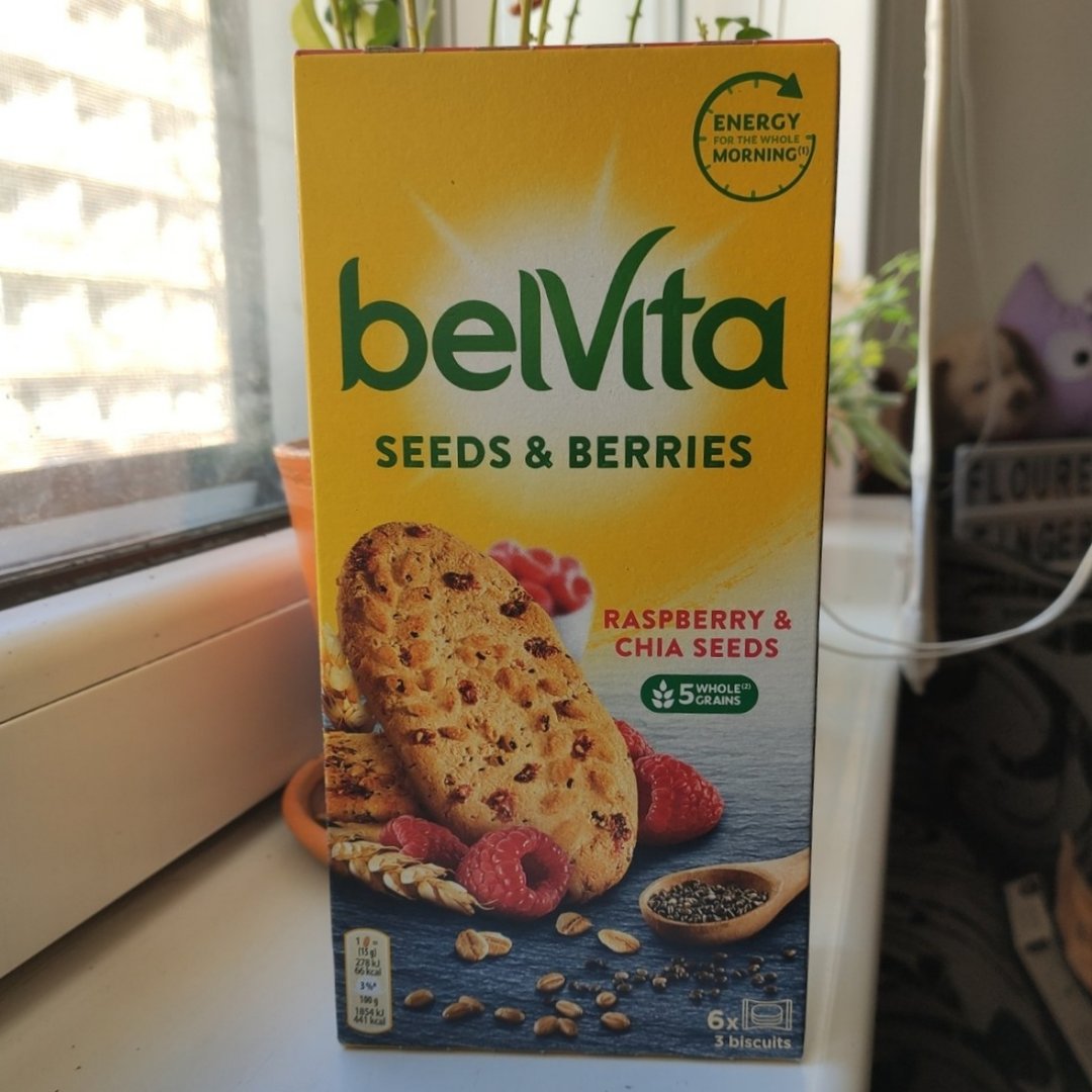 belVita Seeds and Berries raspberry and chia seeds Reviews | abillion