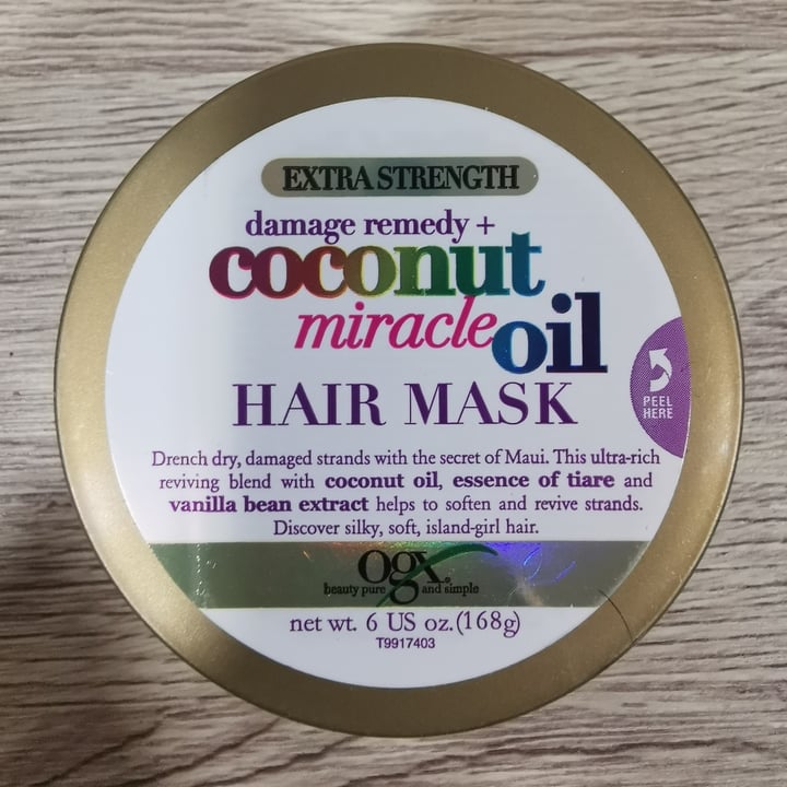 OGX Beauty Coconut mask Review abillion