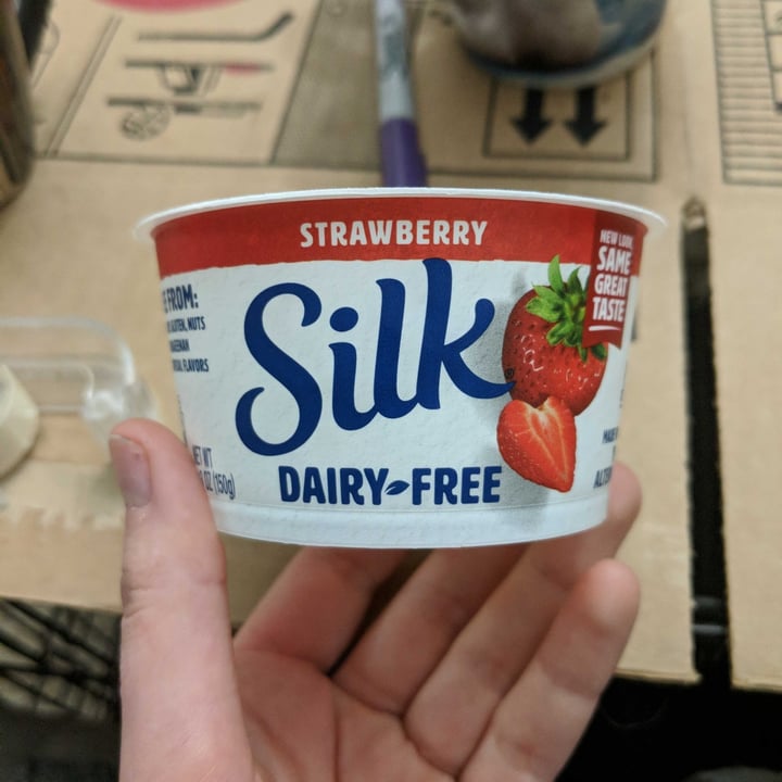 Silk Soy strawberry yogurt Review abillion