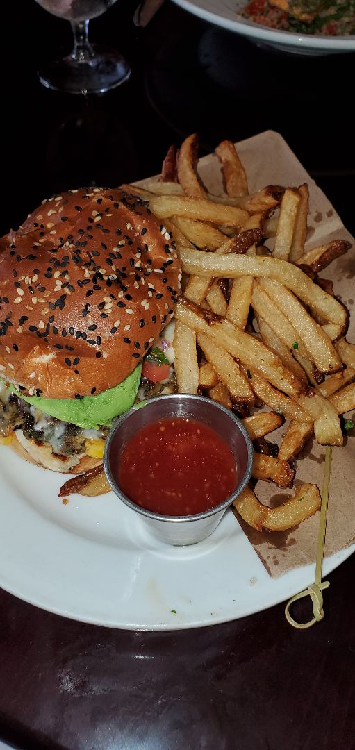 Branch & Barrel Alpharetta, United States Black bean burger Review abillion