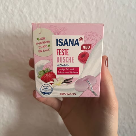 Isana, feste dusche, soap & shower gels, body & skincare, health and beauty, review