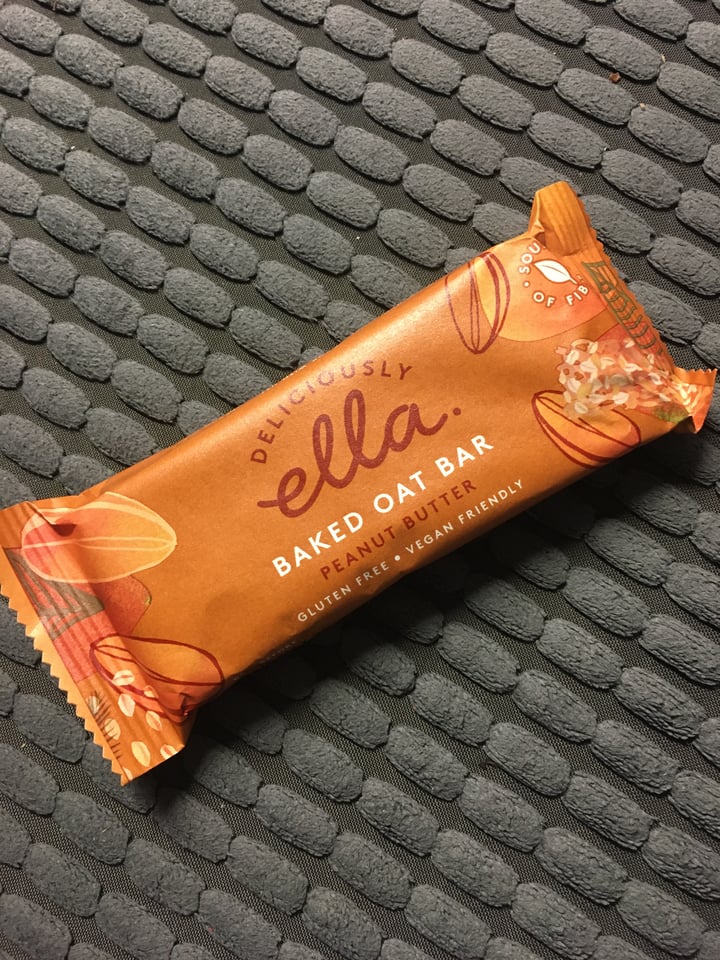 Deliciously Ella Deliciously Ella Baked Oat Bar Peanut Butter Review