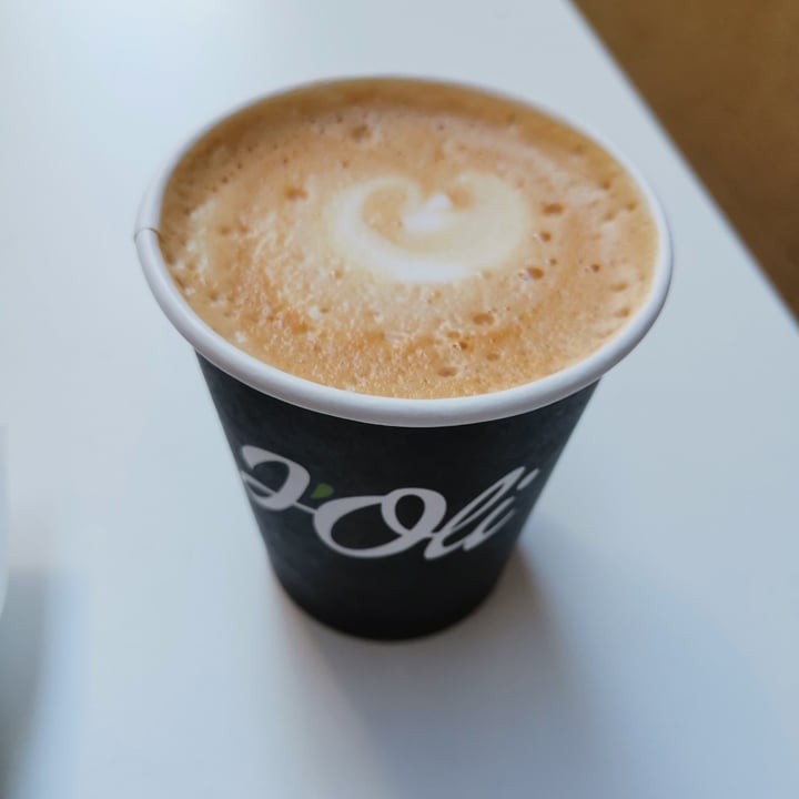 J'Oli Sandwich Salad Bar Sliema, Malta Cappuccino with Coconut Milk